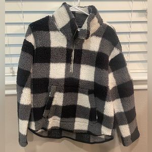 Black and white checker jacket